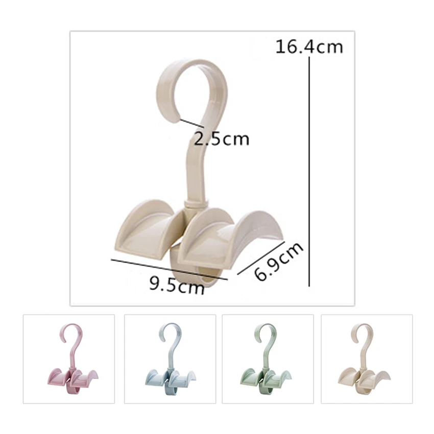Multi-function Storage Curve Rack Organizer Shelf Hanger Rotating Hook Tie Belts Bag Scarf Hanging Wardrobe Cupboard Hooks NEW | Дом и сад