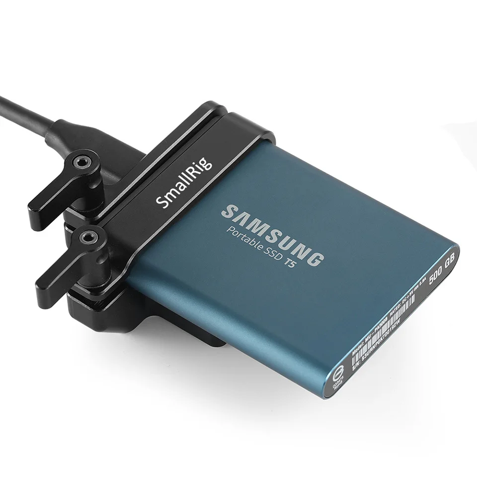 SmallRig крепление для samsung T5 SSD DSLR камера установка для BMPCC 4K 2245