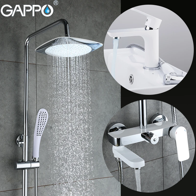 GAPPO Смесители для ванны смесители ванной комнаты Настенные душа с водопадом