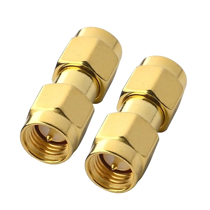 22 x 2pcs 2 шт. радиочастотный коаксиальный SMA адаптер Комплект SMA RP SMA мужской женский RF коаксиальный муфта гайка баррель разъем конвертер для Wi-Fi антенны - Цвет: 22 x 2pcs