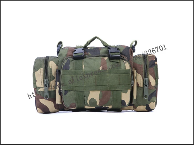 Открытый военный тактический поясной рюкзак 3л водонепроницаемый Оксфорд Молл