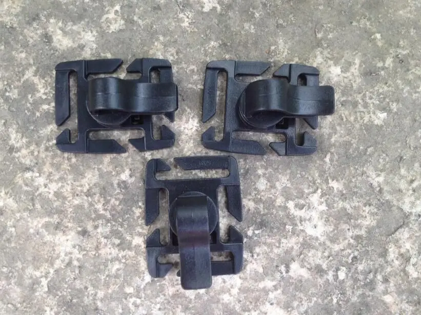 10 шт. клипса на лямку Molle гидрационный резервуар питьевой трубки ловушка петель