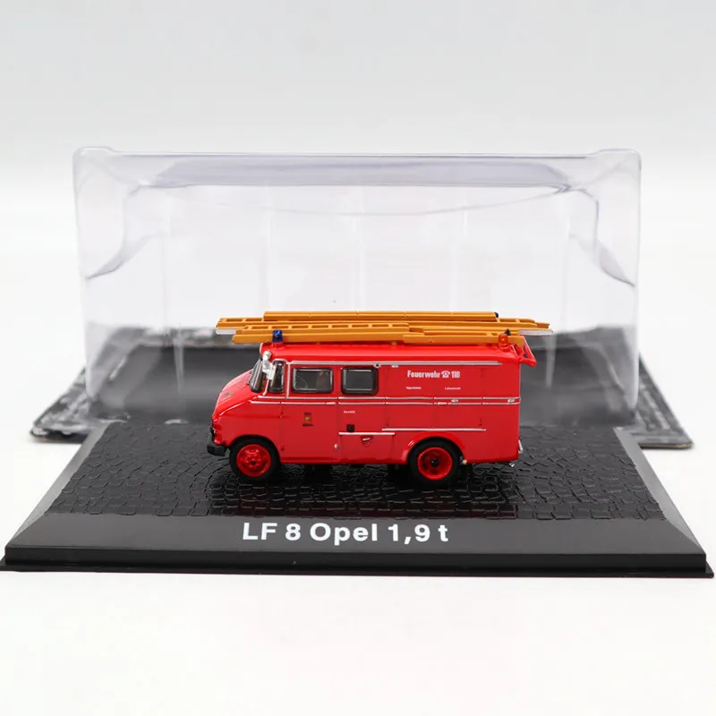 Пожарная машина Atlas Stobart Maxim Dodge Opel MB Iveco Magirus Metz Krupp DAF Насос аварийный автомобиль литые модели игрушки автомобиль - Цвет: 72 sacle Opel