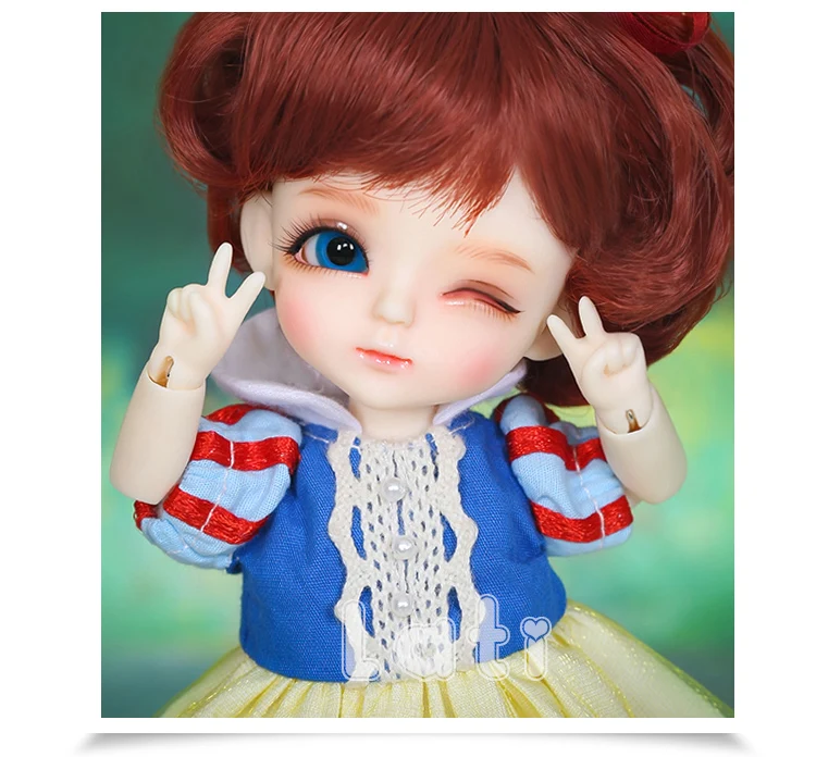 OUENEIFS LTI Yellow Wink Luna 1/8 SD BJD фигурки из смолы модель тела для маленьких девочек и мальчиков куклы Высокое качество игрушки на день рождения Рождество