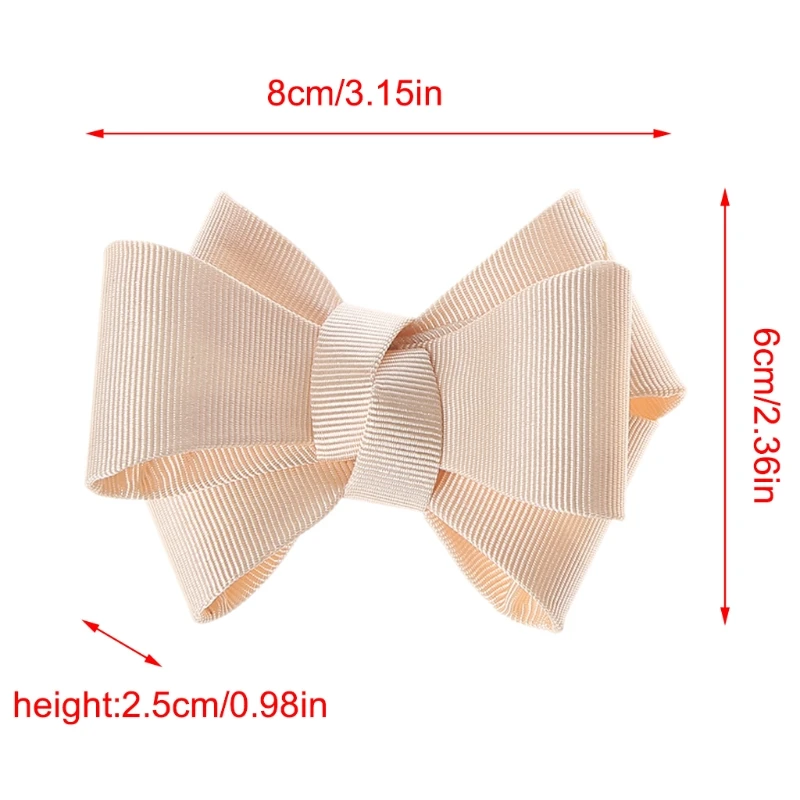 

2Pcs DIY Bowknot Patches Shoe Decoration Accessories Embroidery Shoe Clips
