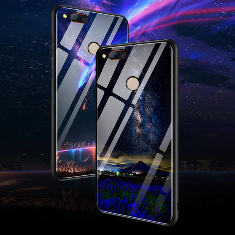 Чехол для Nubia Z17 Mini, роскошный чехол из закаленного стекла+ мягкая задняя крышка с краями 5,2 ''для Nubia Z17Mini z 17 mini, чехол для телефона s shell