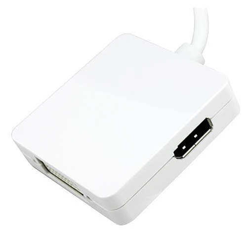 Топ 3 в 1 1080P Full HD Mini Display Port DP to HDMI/DVI/кабель адаптера Thunderbolt совместимый