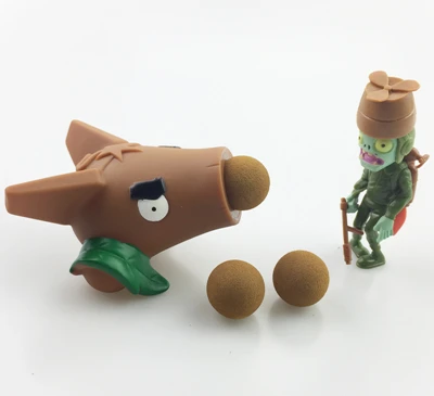 16 PVZ Растения против Зомби Peashooter ПВХ фигурка модель игрушки подарки игрушки для детей высококачественные игрушки, в OPP пакете - Цвет: 16