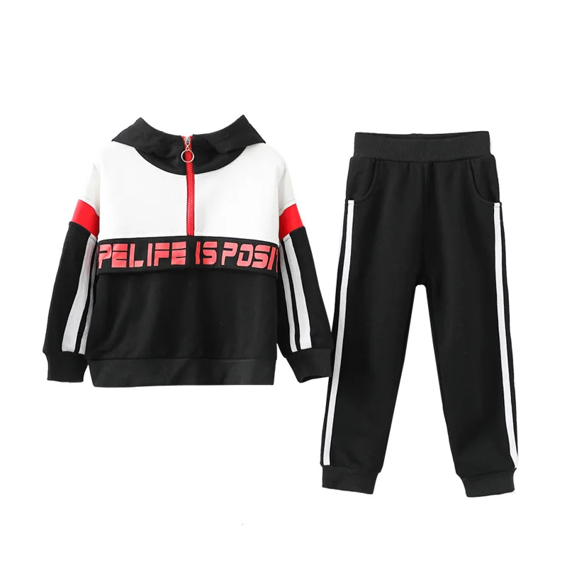 Комплекты одежды для детей на весну и осень толстовки девочек без принтов