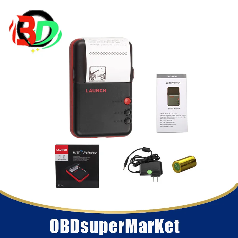 Мини-принтер LAUNCH с Wi-Fi для X431 diagun/diagun iii/v +/PAD/PAD2/PRO/PRO3/5C |