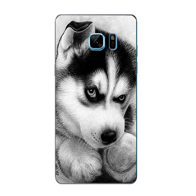 DIY For Samsung Galaxy S6 Edge Plus Phone Case / Shell Soft TPU Pets Dogs Printing Coque |