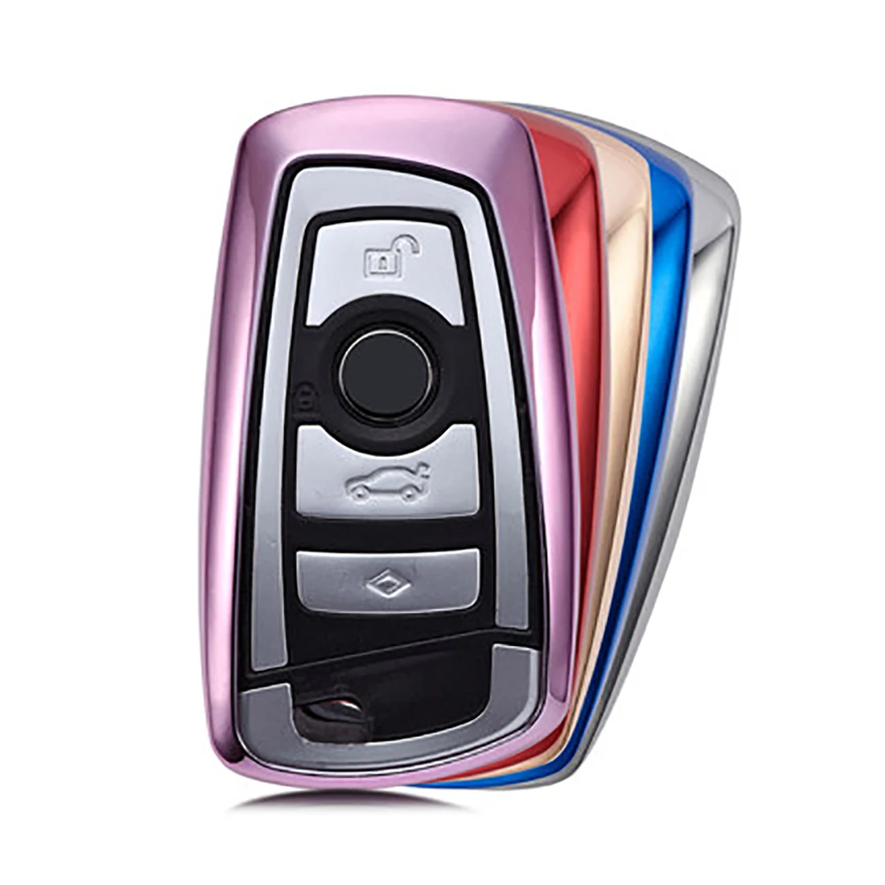 Чехол для автомобильного ключа BMW 520 525 f30 f10 F18 118i 320i 1 3 5 7 Series X3 X4 M3 M4 M5 Мягкий ТПУ