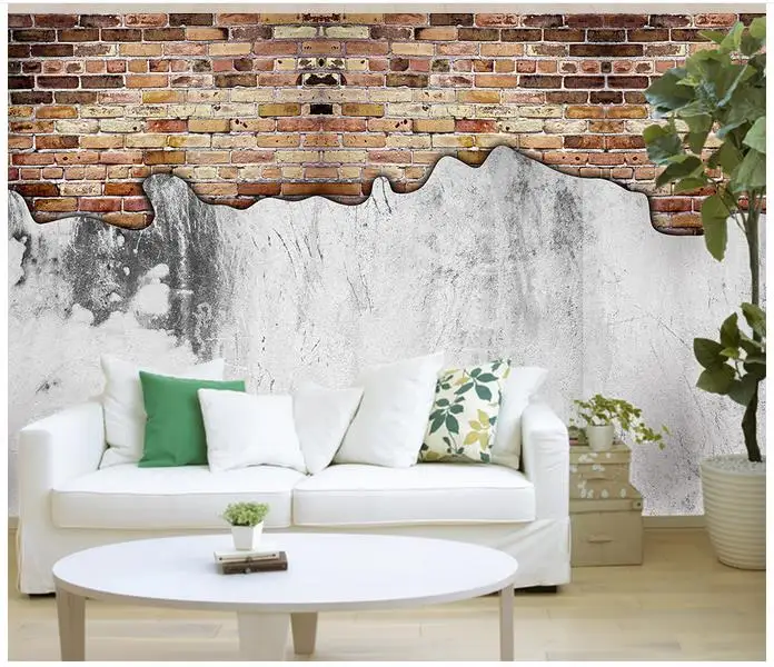 3D настенные фрески обои на заказ Картина Настенная карта настенная бумага ветхая
