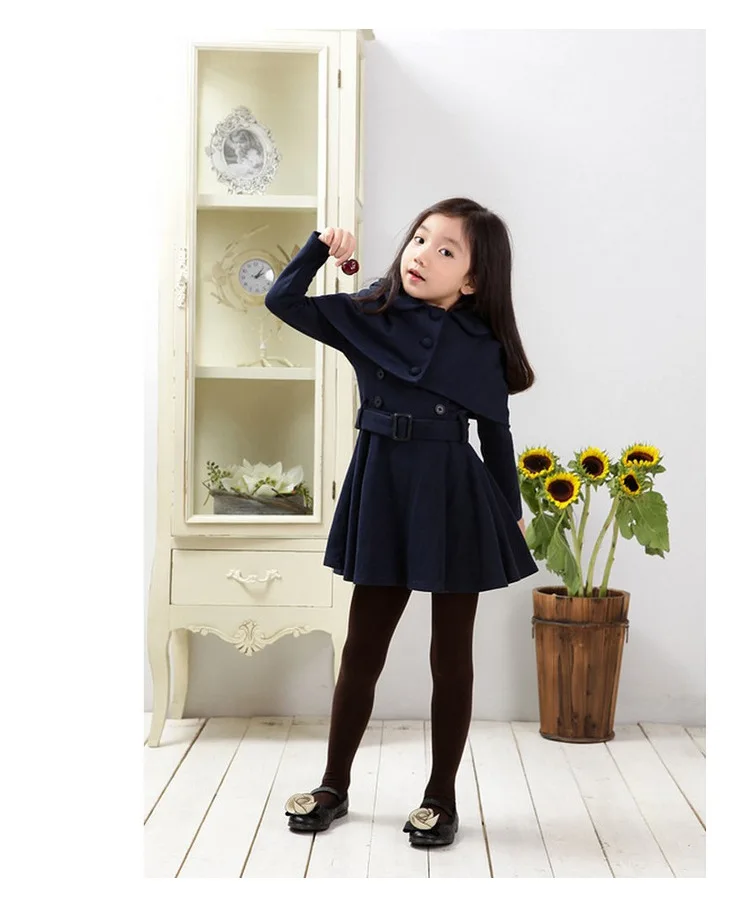 Детские зимние пальто для маленьких девочек куртка одежда зимы верхняя с