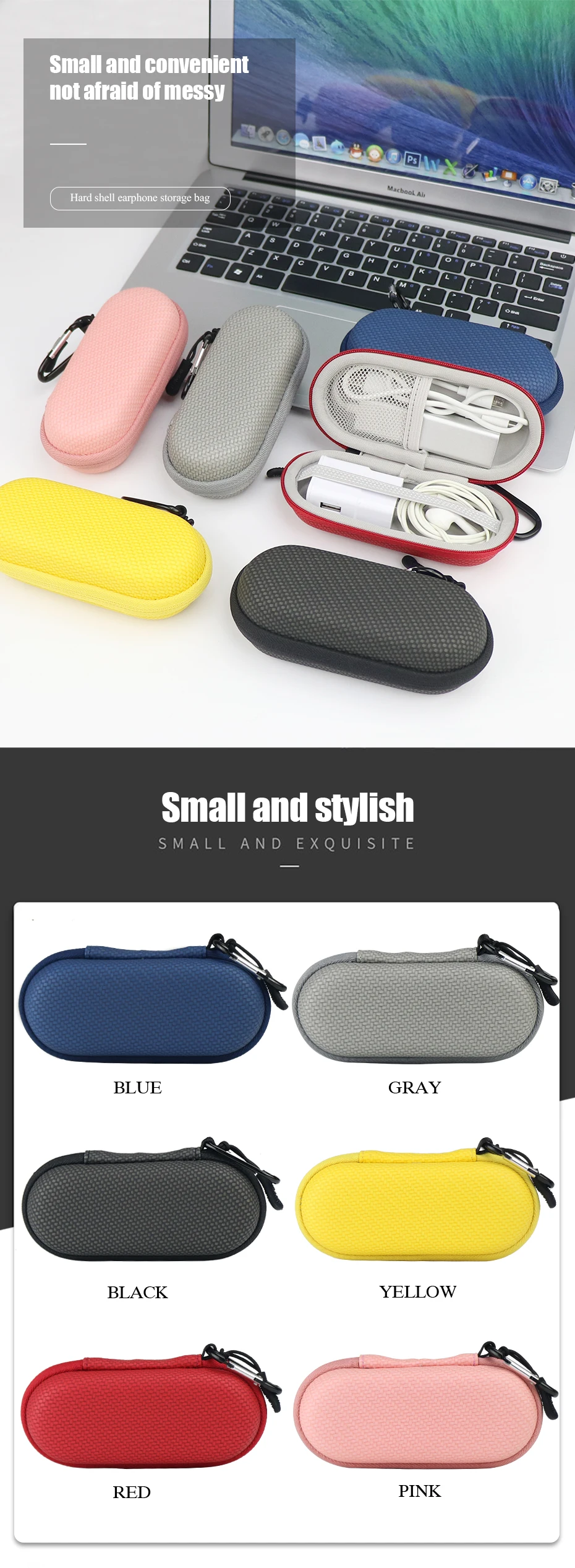 IKSNAIL аксессуары для airpods сумка EVA жесткий защитный чехол и анти потеря ремень и ушные крючки для наушников Чехол