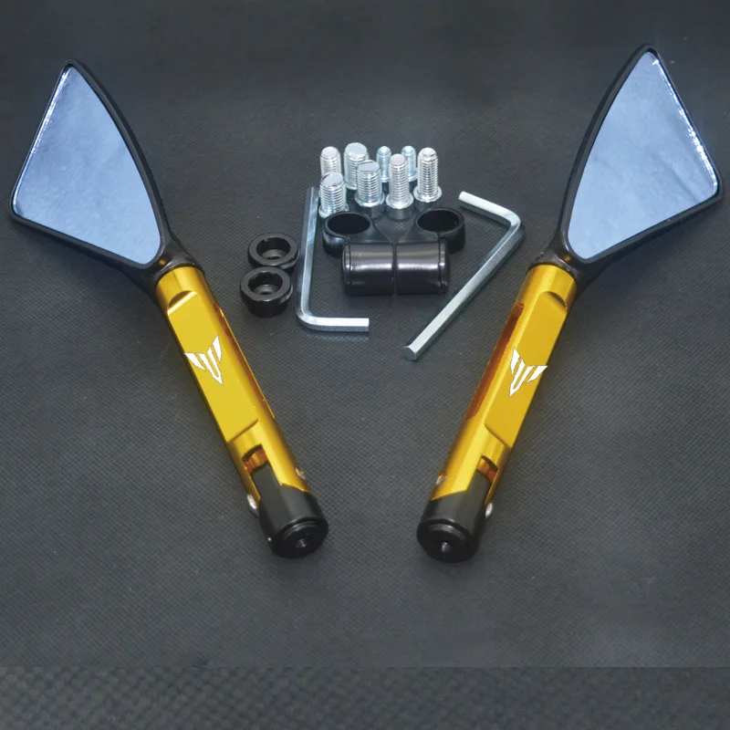 Универсальное мотоциклетное зеркало с ЧПУ боковое заднего вида для Yamaha MT01 MT25 MT03