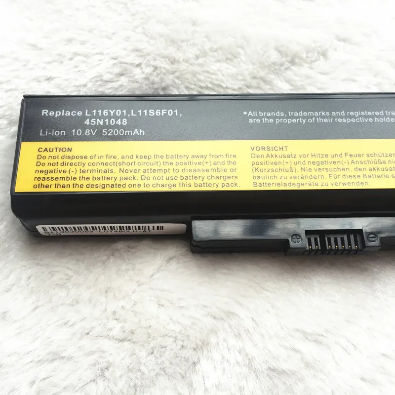 Аккумулятор для ноутбука lenovo G480 G485 G585 G580 Y480 Y580 Z380 Z480 Z580 Z585 Z485 121000675 45N1048 L11N6R01 L11S6F01