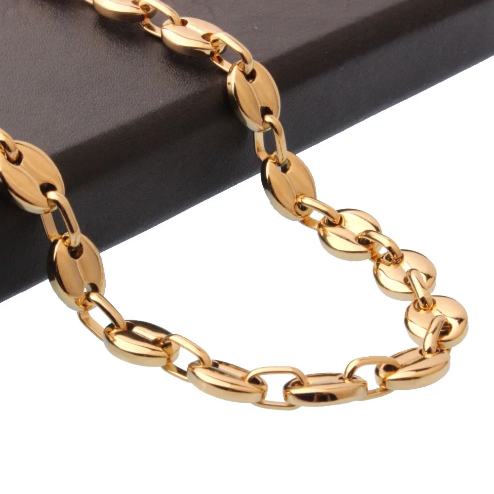 Цепочка мужская круглая из нержавеющей стали 7/9/11 мм|fashion jewelry|jewelry fashionnecklace boy |