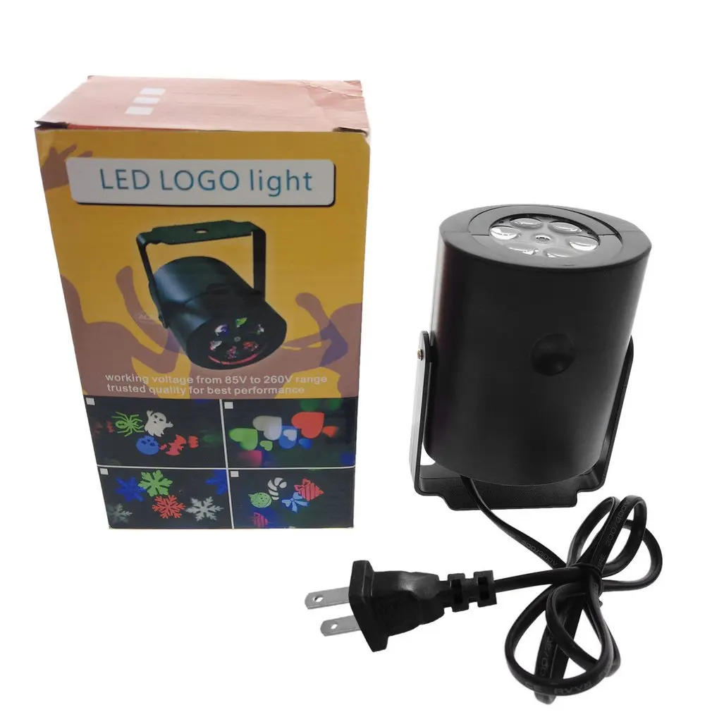 Крытый Открытый Снежинка прожекторы светодиодные Рождественские узоры пейзаж