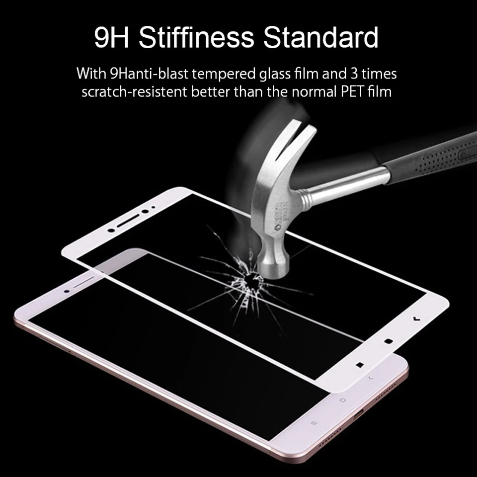 3D мягкий край Полное покрытие для Xiaomi Redmi Note 4x закаленное стекло 4 протектор