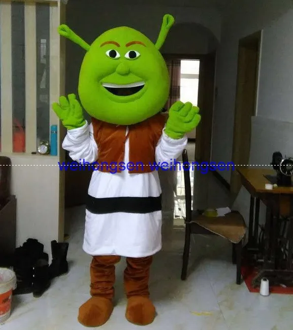 Горячая Распродажа Материал EVA Костюм талисмана Шрек Одежда с героями