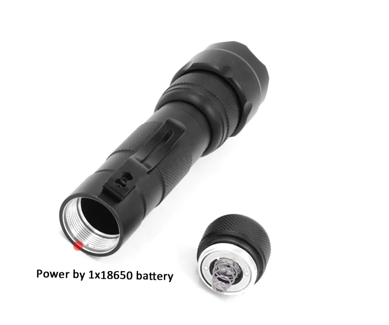 WF-502B 7 Вт ИК 940нм Инфракрасный фонарик 850нм 5 ядер светодиодный 1 Режим отражатель SMO охотничий фонарь для использования 1x18650