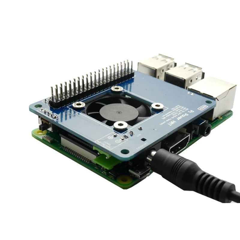 Для Raspberry Pi 3 Model B + (Plus)/3B программируемый Умный вентилятор контроля температуры