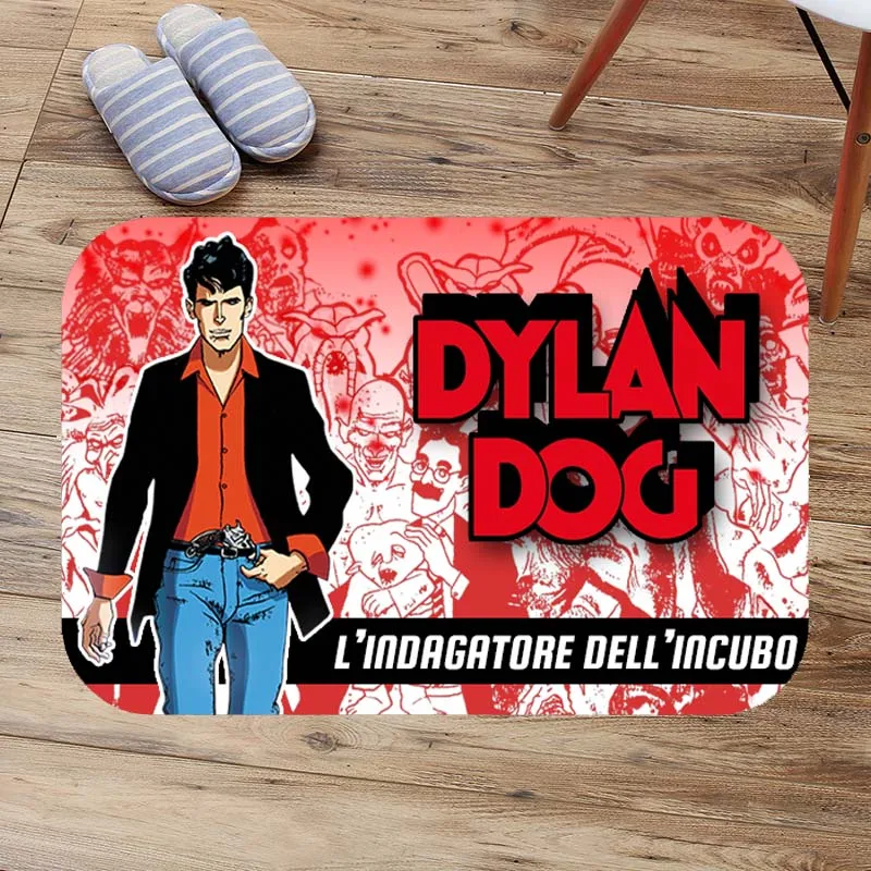 Dylan Dog Print Absorbent Bathroom Mat Custom Doormat Door Slip-resistant Pad Shower Bath Mats | Дом и сад