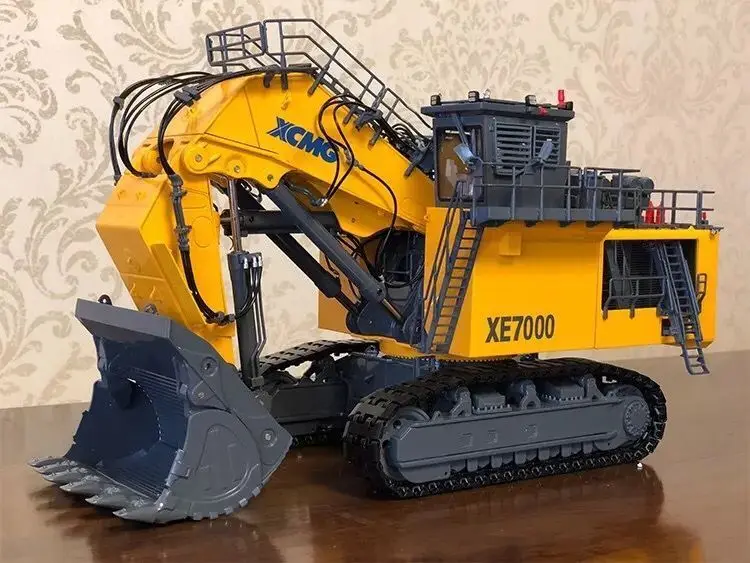 Редкая! XCMG XE7000 супер большой гидравлический горный экскаватор 1/50 литая модель