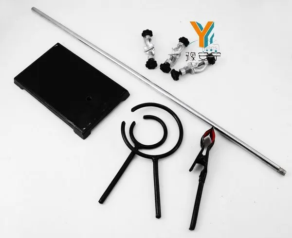 Флюоресцентный зажим лабораторный колба для конденсатора стойка Реторта длиной