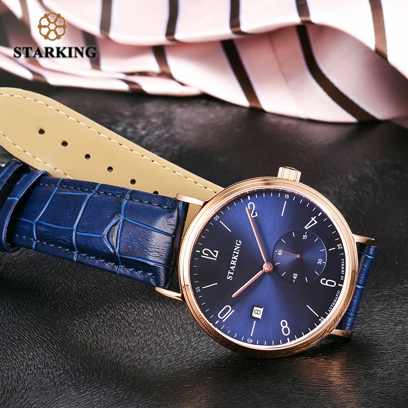 Часы наручные STARKING Мужские автоматические брендовые роскошные механические с