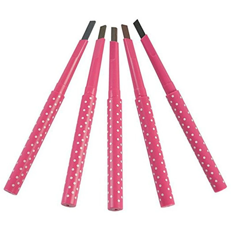 3 шт./лот Новый автоматический карандаш для бровей натуральный Водонепроницаемый