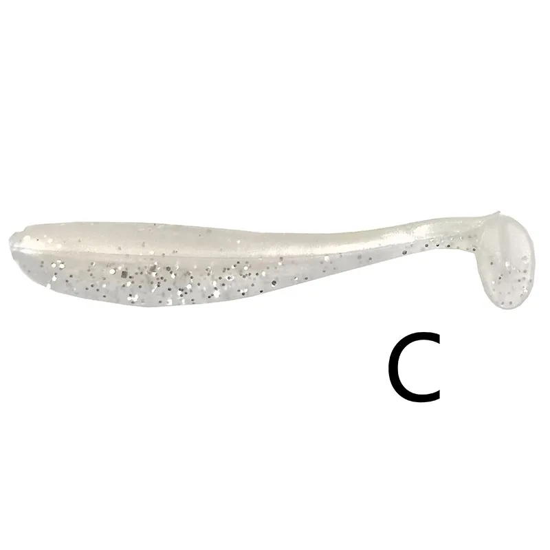OUTKIT 12 шт./лот 6 5 см/1 9 г рыболовные приманки наживки легко Swimbait Мягкая силиконовая