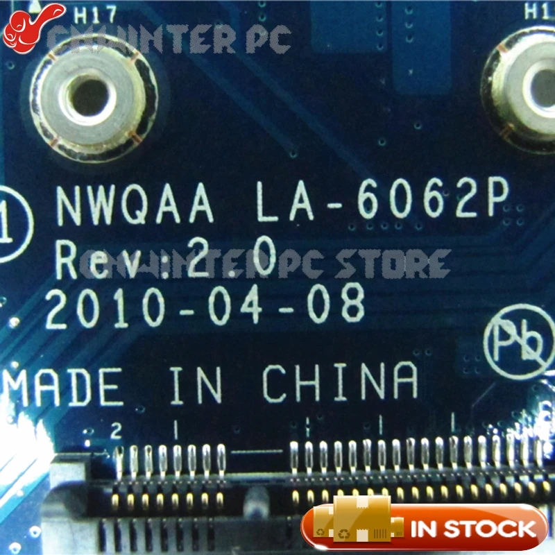 Материнская плата NOKOTION K000104420 для ноутбука Toshiba Satellite A660 A665 материнская NWQAA LA 6062P HM55