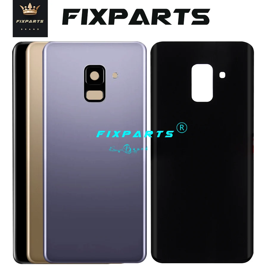 5," для SAMSUNG Galaxy A8 Plus/A8 задняя крышка батарейного отсека Дверь заднее стекло A530 корпус чехол для SAMSUNG A730 Крышка батарейного отсека