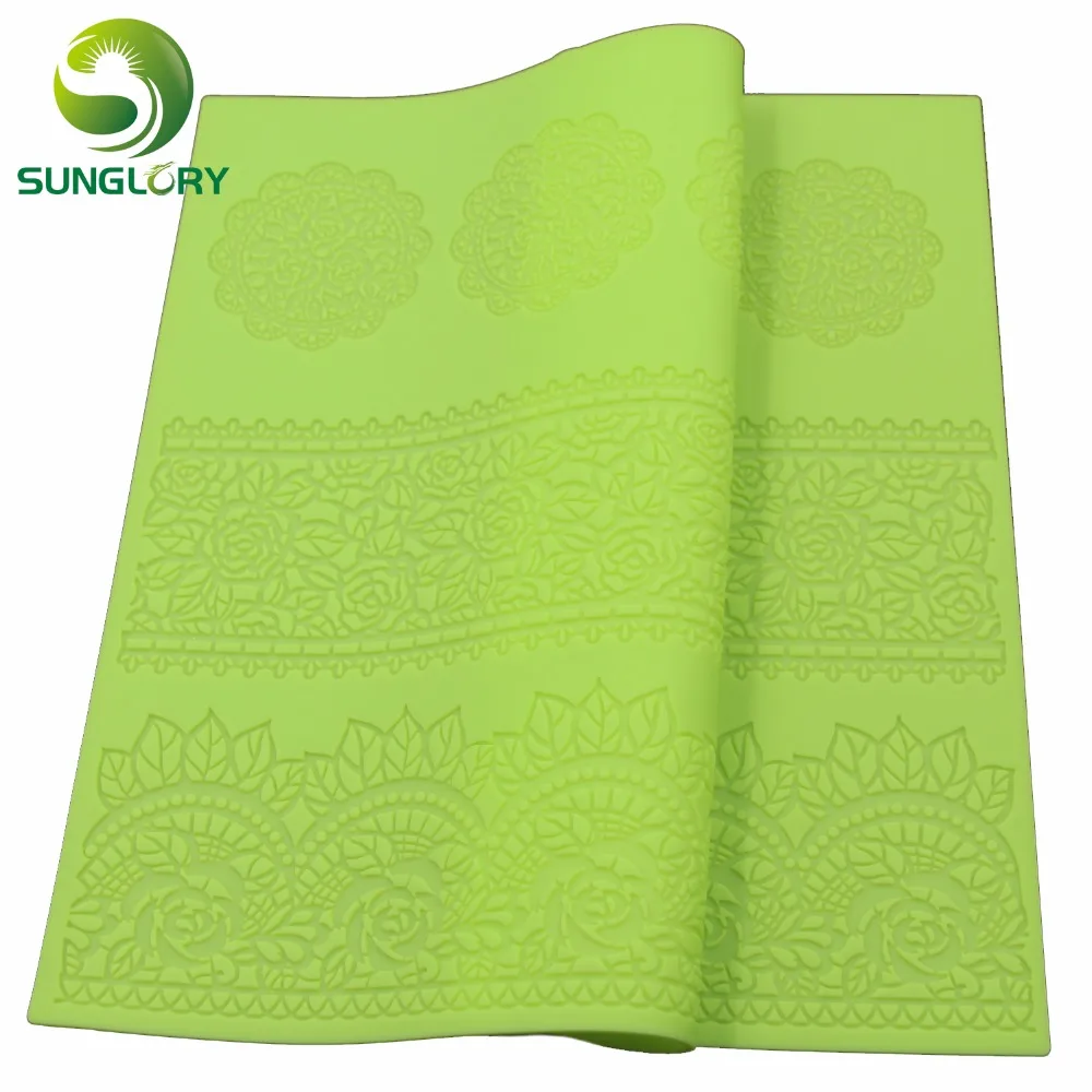 Кухонный декоративный силиконовый кружевной коврик для выпечки | Дом и сад