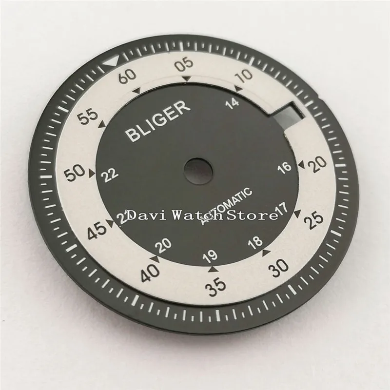 28.5mm Bliger Dial fit ETA 2836/2824 2813/3804 Miyota 82Series movement A901 | Наручные часы