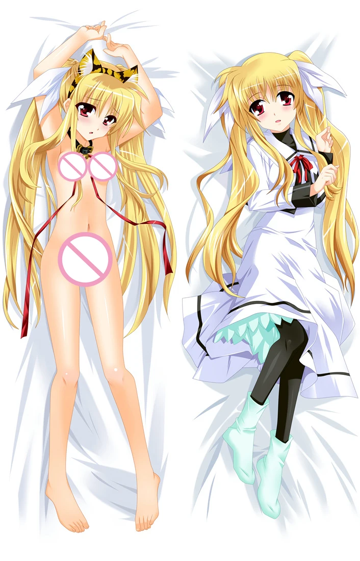 Аниме Волшебная девушка Lyrical Nanoha персонаж сексуальная Ариса баннер otaku Dakimakura