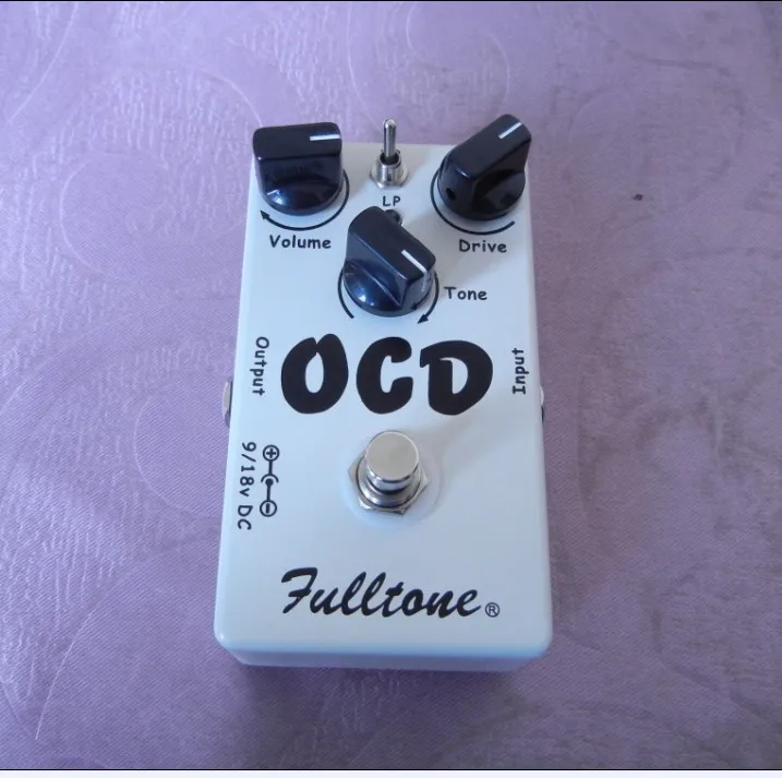 OCD fultone Гитарные аксессуары клон педаль de guitar ra Mad проф Deep Blue Delay And Little Green Wonder педаль для гитарного эффекта овердрайв - Цвет: OCD fultone
