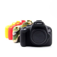 rubber silicon case body cover soft protector frame skin for canon eos 3000d 4000d rebel t100