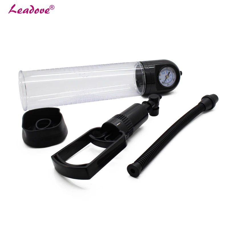 Насос для пениса с часами увеличения Мужской вакуумный насос удлинитель