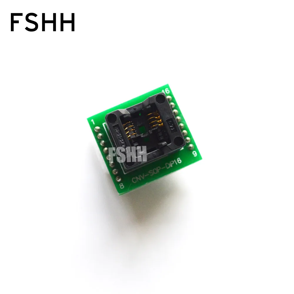 Позолоченная высококачественная двухслойная плата SOP8 К DIP8 SOIC8 IC программатор