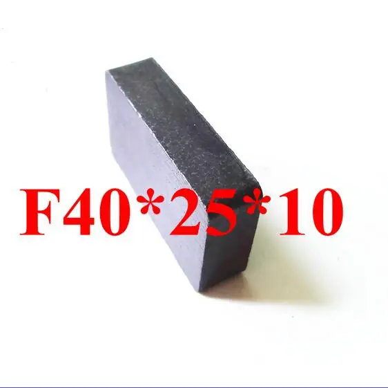 Ферритовый магнит 2 шт./упак. blk40x25x10mm черный магнитный блок оптовая продажа