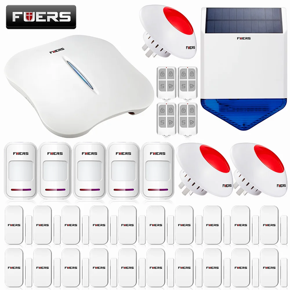 Fuers W1 Wi Fi Главная охранной системы PSTN Smart Alarm приложение управления специальной