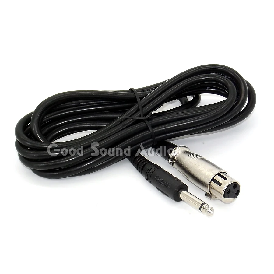 3 Pin XLR до 6 5 мм штекер Студийный микрофон для записи кабель смеситель аудио гнезда