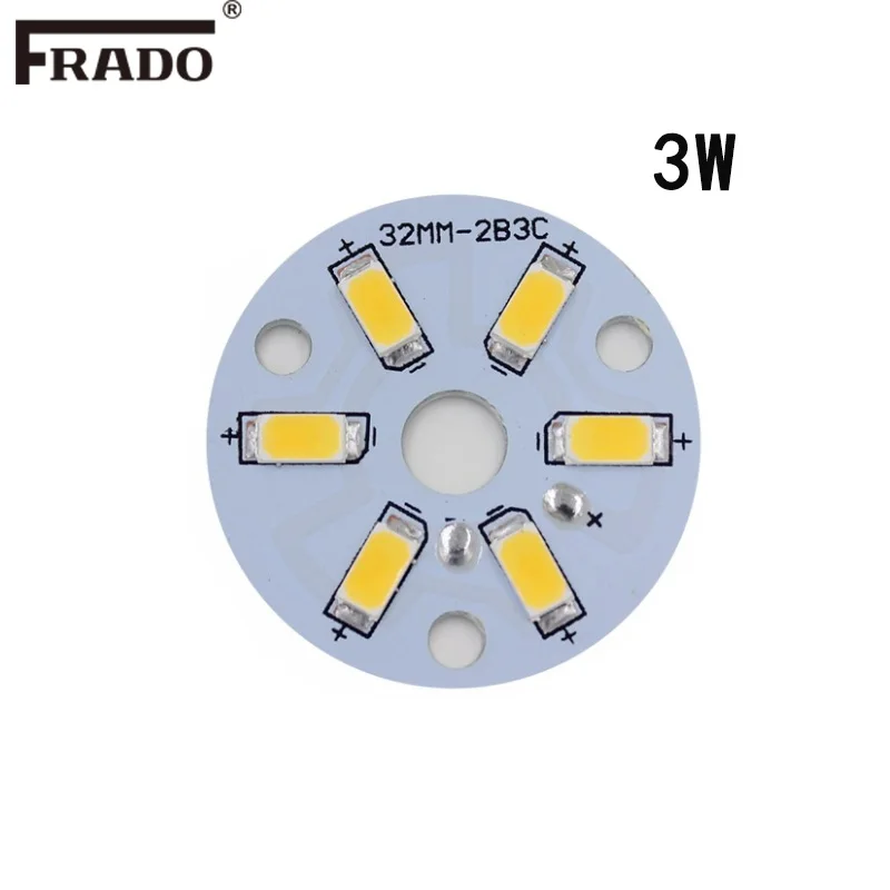 3 Вт 5 7 9 12 15 18 24 5730 SMD световая панель для потолочных светильников точечная