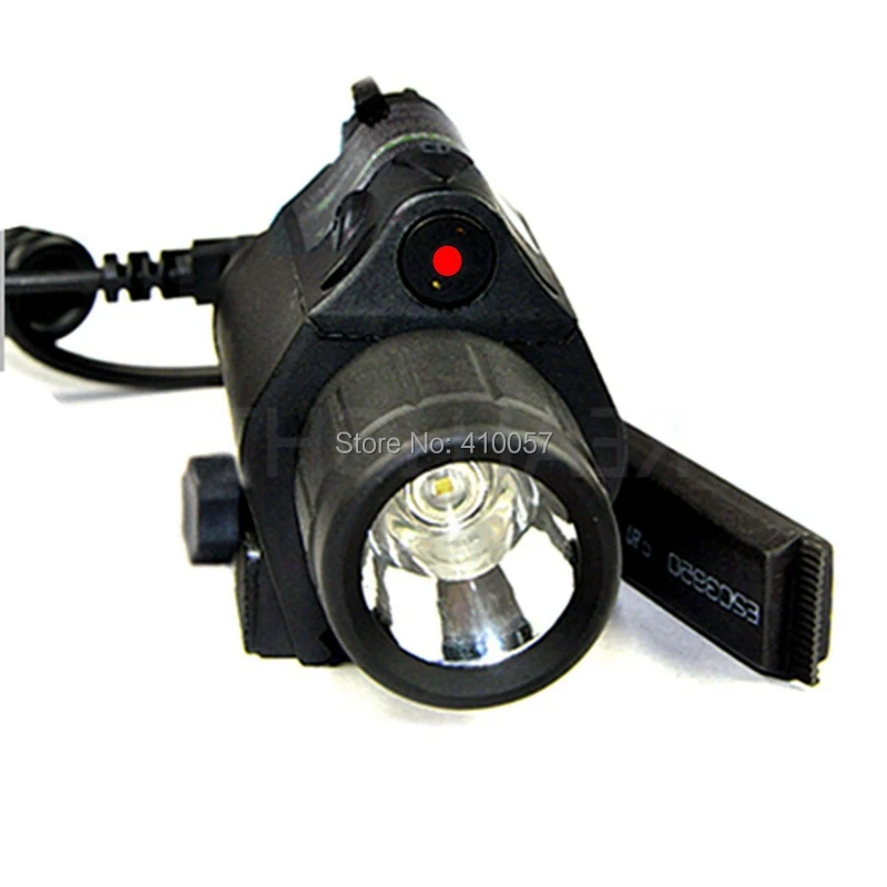 Компактный кри тактический фонарь и Red dot лазерный прицел комбо уивер Picatinny для