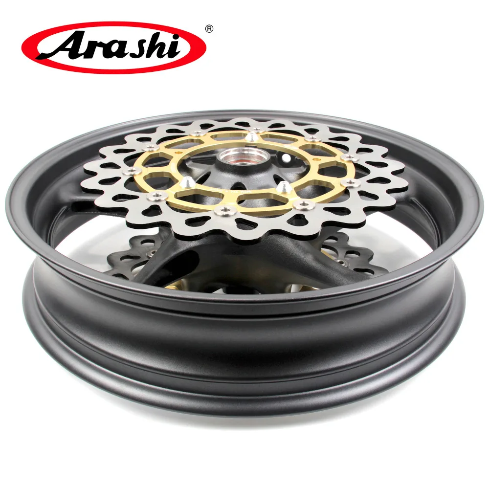 Передний обод колеса Arashi FZ1 2006-2009 для YAMAHA FZ 1 FZ1-Fazer 1000 2006 2007 2008 06 07 08 09 передний