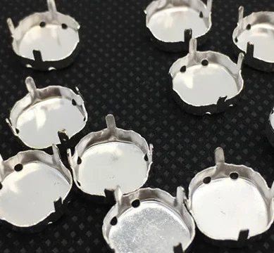silver claw TopStone 12 мм Classicial Fat стекло квадратной формы стразы Кристалл патина цвета Кристалл Камень Стразы Алмаз - Цвет: silver claw