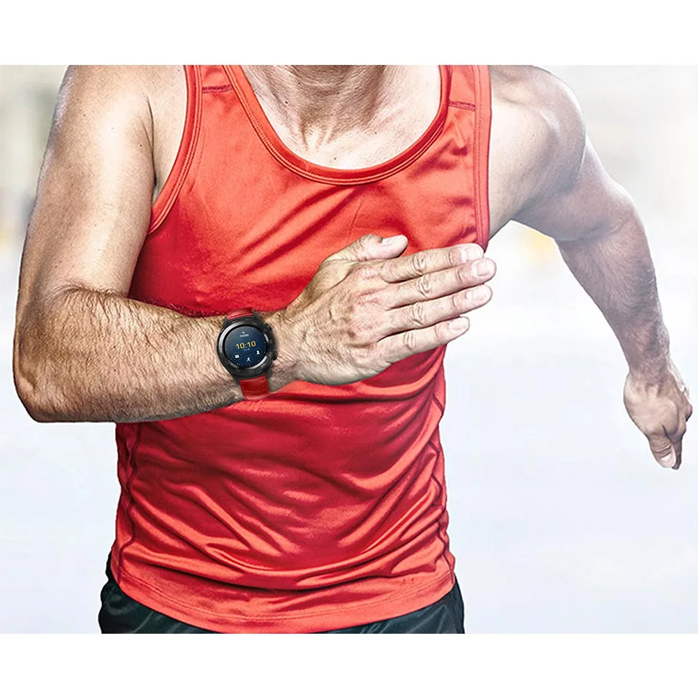 Сменный спортивный кожаный для часов Ремешок Для huawei Watch 2 ремешок на запястье аксессуары браслет горячий легкий мягкий